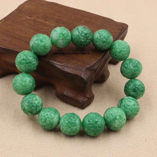 14mm rare natural green - natural,